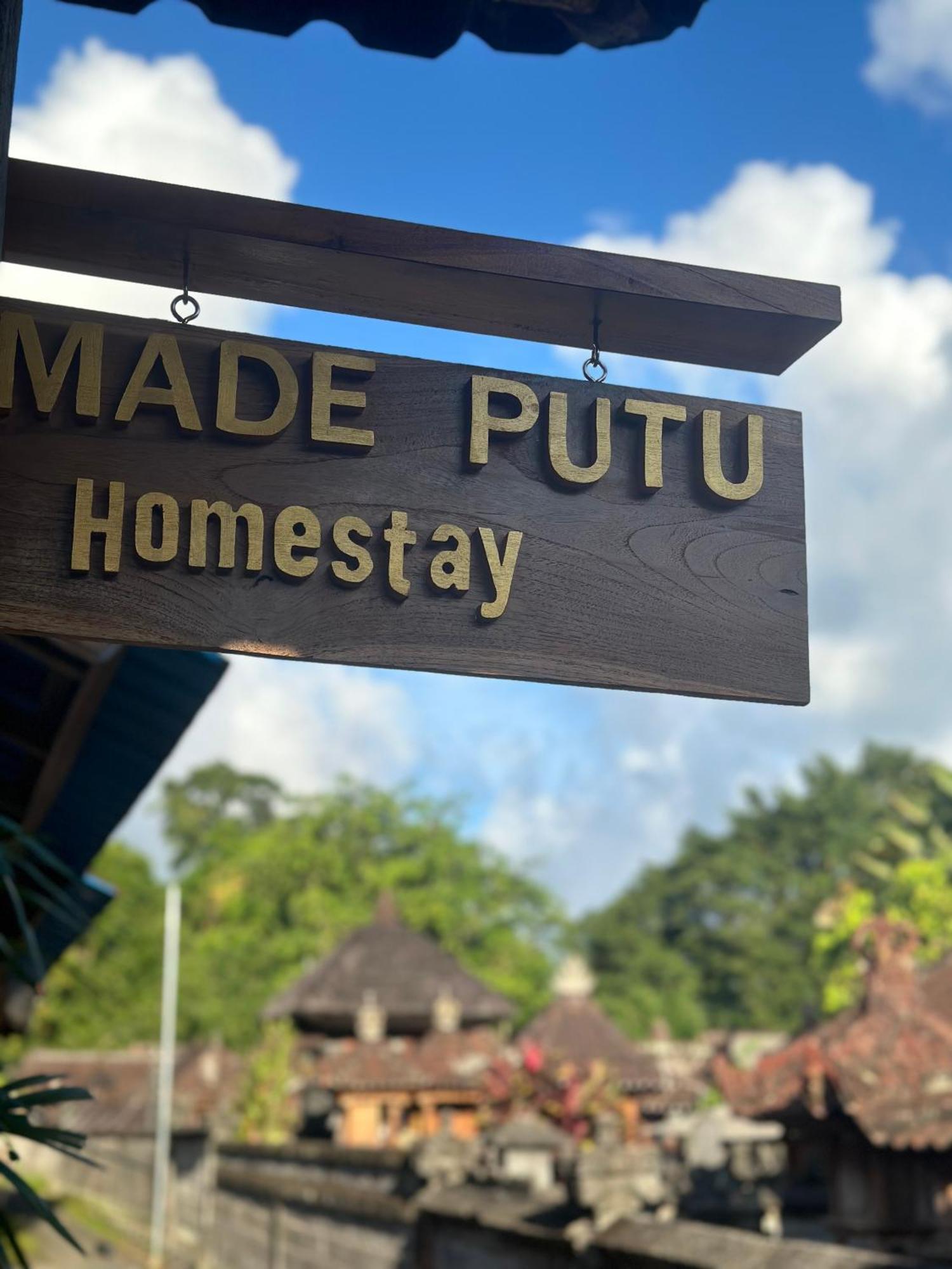 Made Putu Homestay Sidemen  Eksteriør bilde